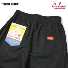 画像6: COOKMAN  Chef Pants Linen Black (6)