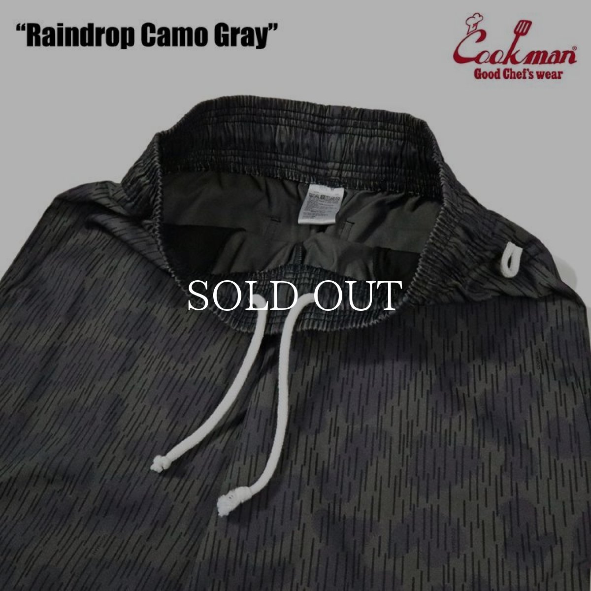 画像5: COOKMAN  Chef Pants Raindrop Camo Gray (5)