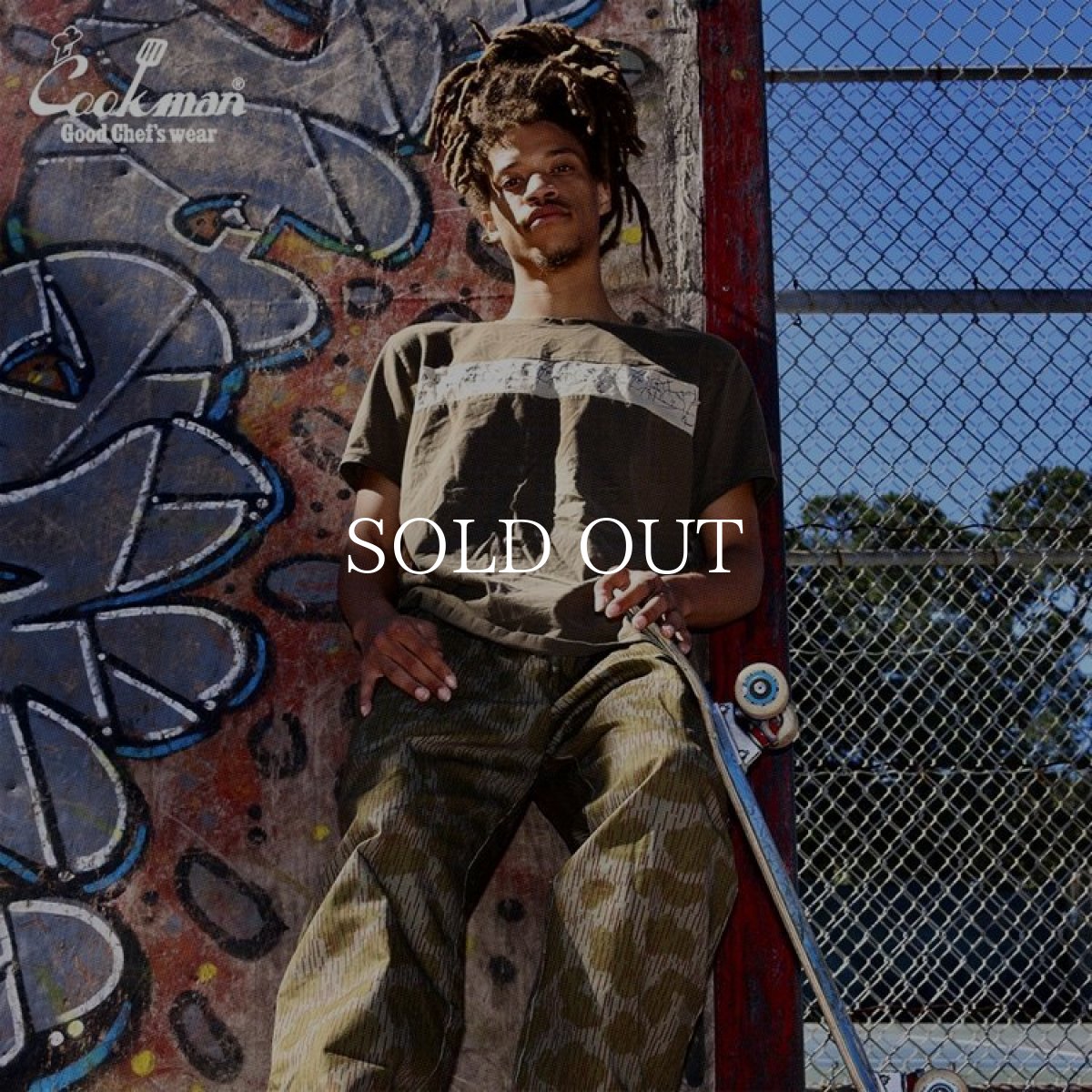 画像18: COOKMAN  Chef Pants Raindrop Camo Green (18)