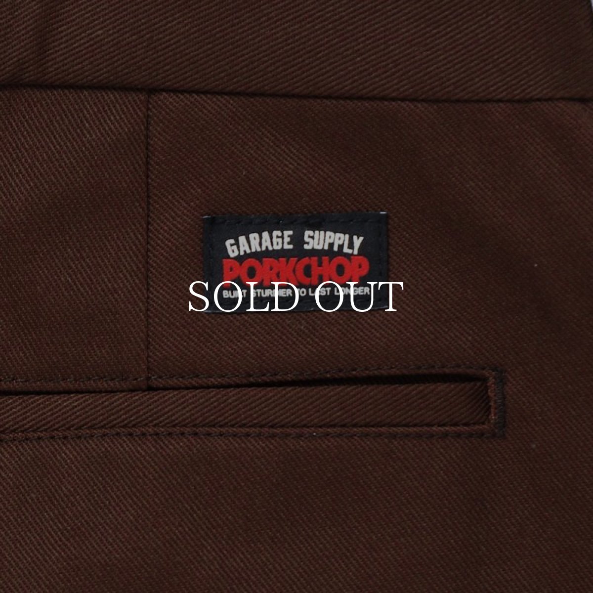 画像24: PORKCHOP GARAGE SUPPLY  HOPSACK PANTS P (24)