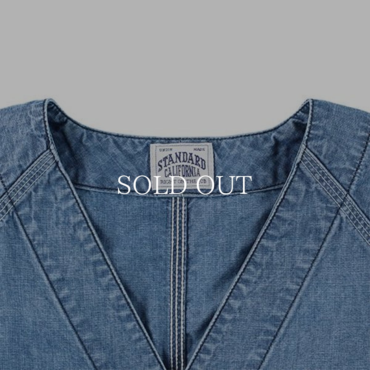 画像5: STANDARD CALIFORNIA  SD Chambray Engineer Shirt (5)