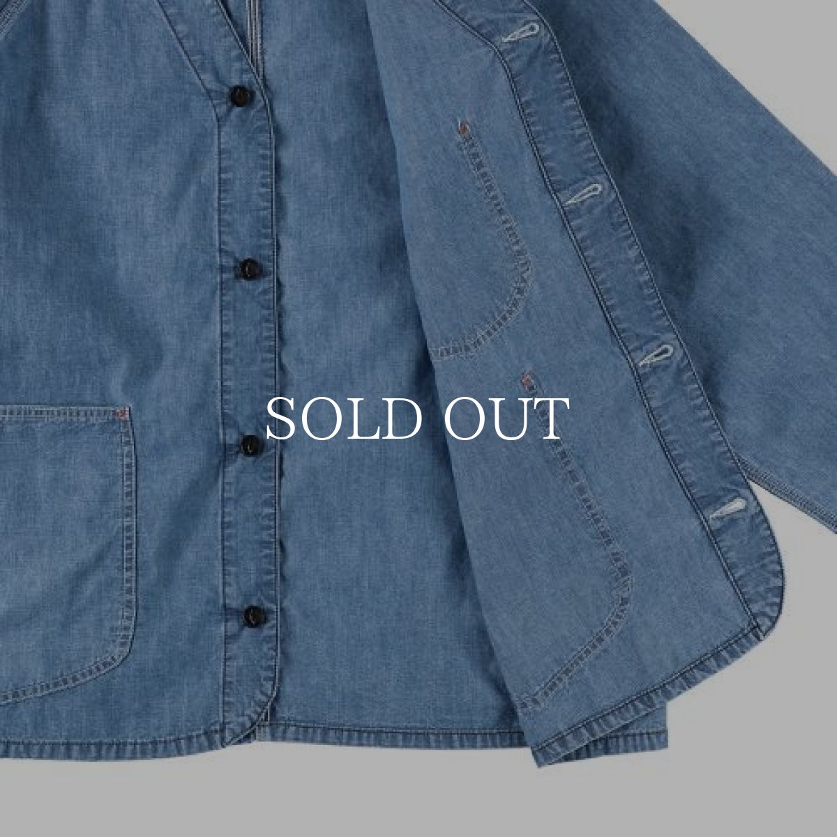 画像3: STANDARD CALIFORNIA  SD Chambray Engineer Shirt (3)