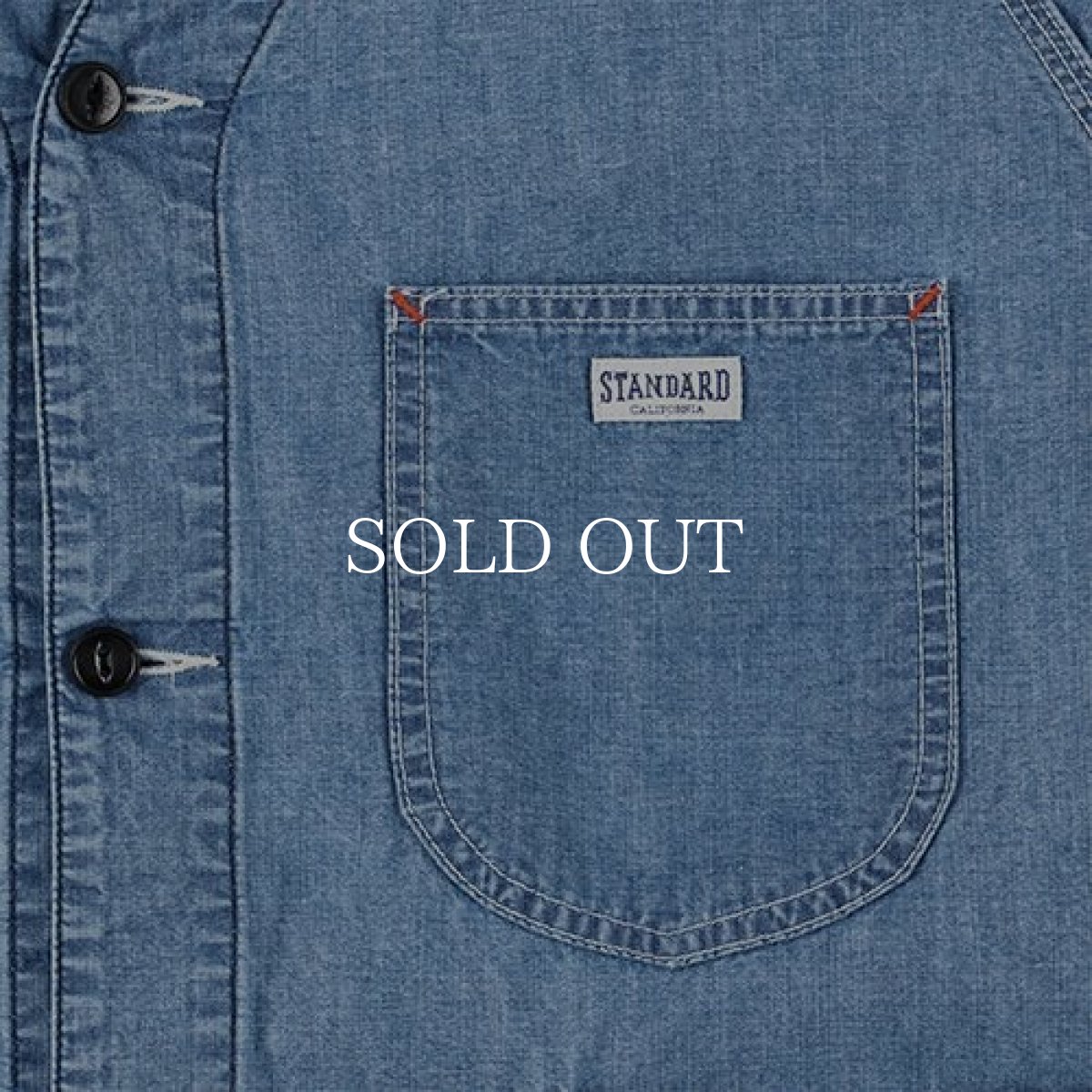 画像4: STANDARD CALIFORNIA  SD Chambray Engineer Shirt (4)