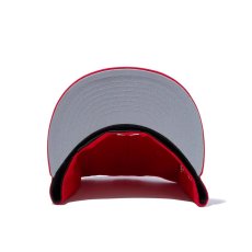 画像7: NEW ERA  59FIFTY Shohei Ohtani American League MVP & Home Runs Leaders ロサンゼルス・エンゼルス HRパッチ スカーレット / クロームホワイト (7)