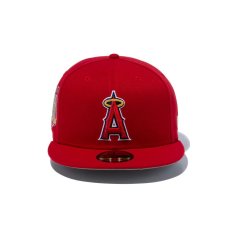 画像4: NEW ERA  59FIFTY Shohei Ohtani American League MVP & Home Runs Leaders ロサンゼルス・エンゼルス HRパッチ スカーレット (4)