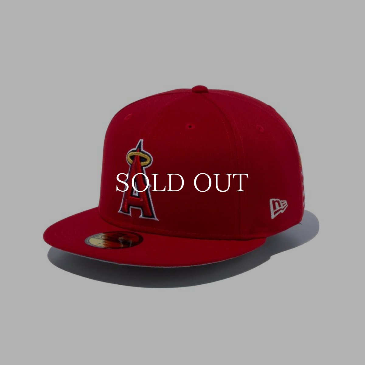 画像5: NEW ERA  59FIFTY Shohei Ohtani American League MVP & Home Runs Leaders ロサンゼルス・エンゼルス HRパッチ スカーレット (5)