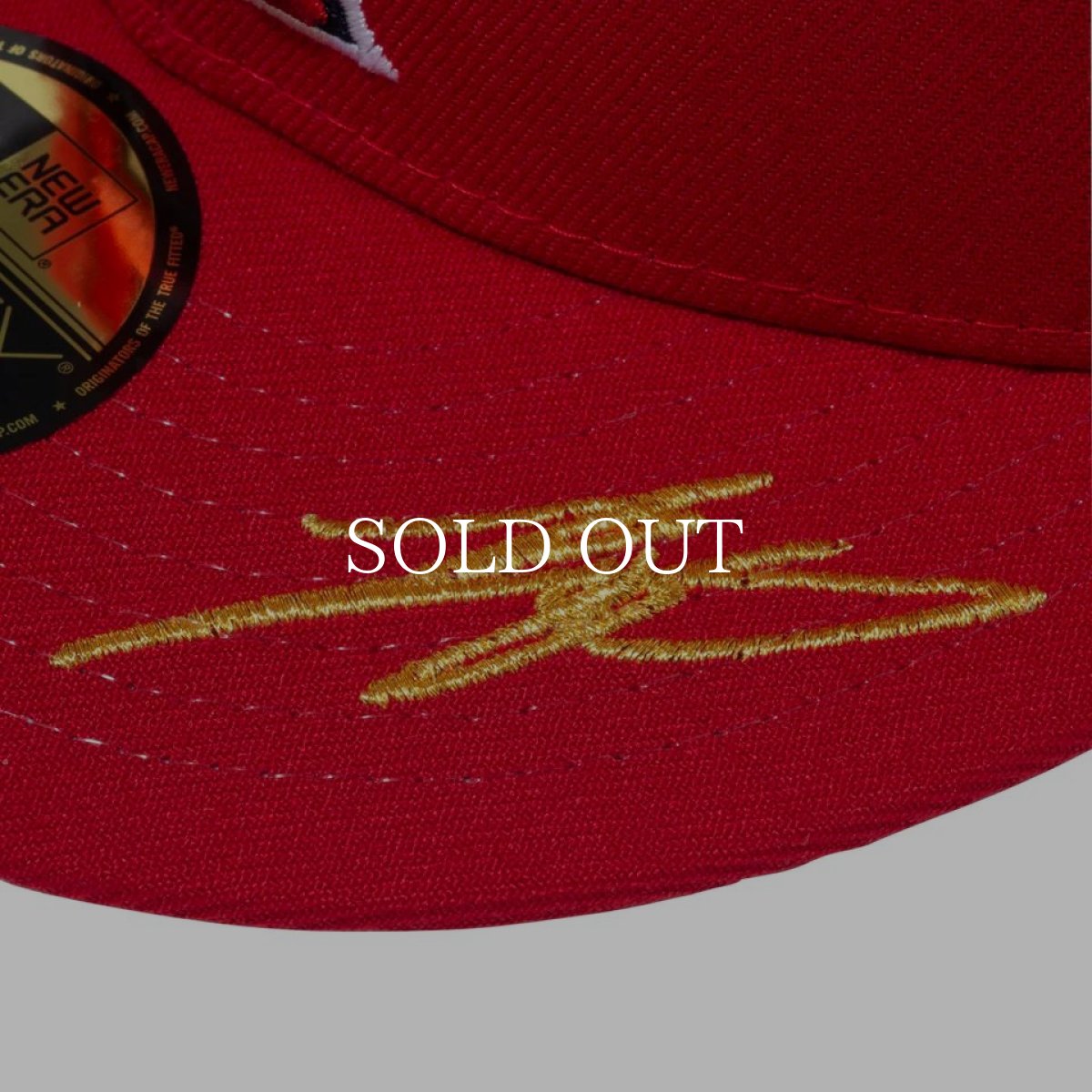 画像8: NEW ERA  59FIFTY Shohei Ohtani American League MVP & Home Runs Leaders ロサンゼルス・エンゼルス スカーレット × ゴールド (8)