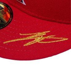 画像8: NEW ERA  59FIFTY Shohei Ohtani American League MVP & Home Runs Leaders ロサンゼルス・エンゼルス スカーレット × ゴールド (8)