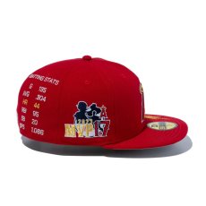 画像3: NEW ERA  59FIFTY Shohei Ohtani American League MVP & Home Runs Leaders ロサンゼルス・エンゼルス スカーレット × ゴールド (3)