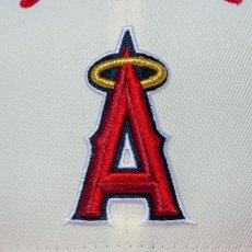 画像10: NEW ERA  59FIFTY Shohei Ohtani American League MVP & Home Runs Leaders ロサンゼルス・エンゼルス HRパッチ スカーレット / クロームホワイト (10)
