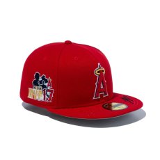 画像1: NEW ERA  59FIFTY Shohei Ohtani American League MVP & Home Runs Leaders ロサンゼルス・エンゼルス スカーレット × ホワイト (1)