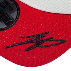 画像9: NEW ERA  9FORTY Shohei Ohtani American League MVP & Home Runs Leaders ロサンゼルス・エンゼルス スカーレット / クロームホワイト (9)