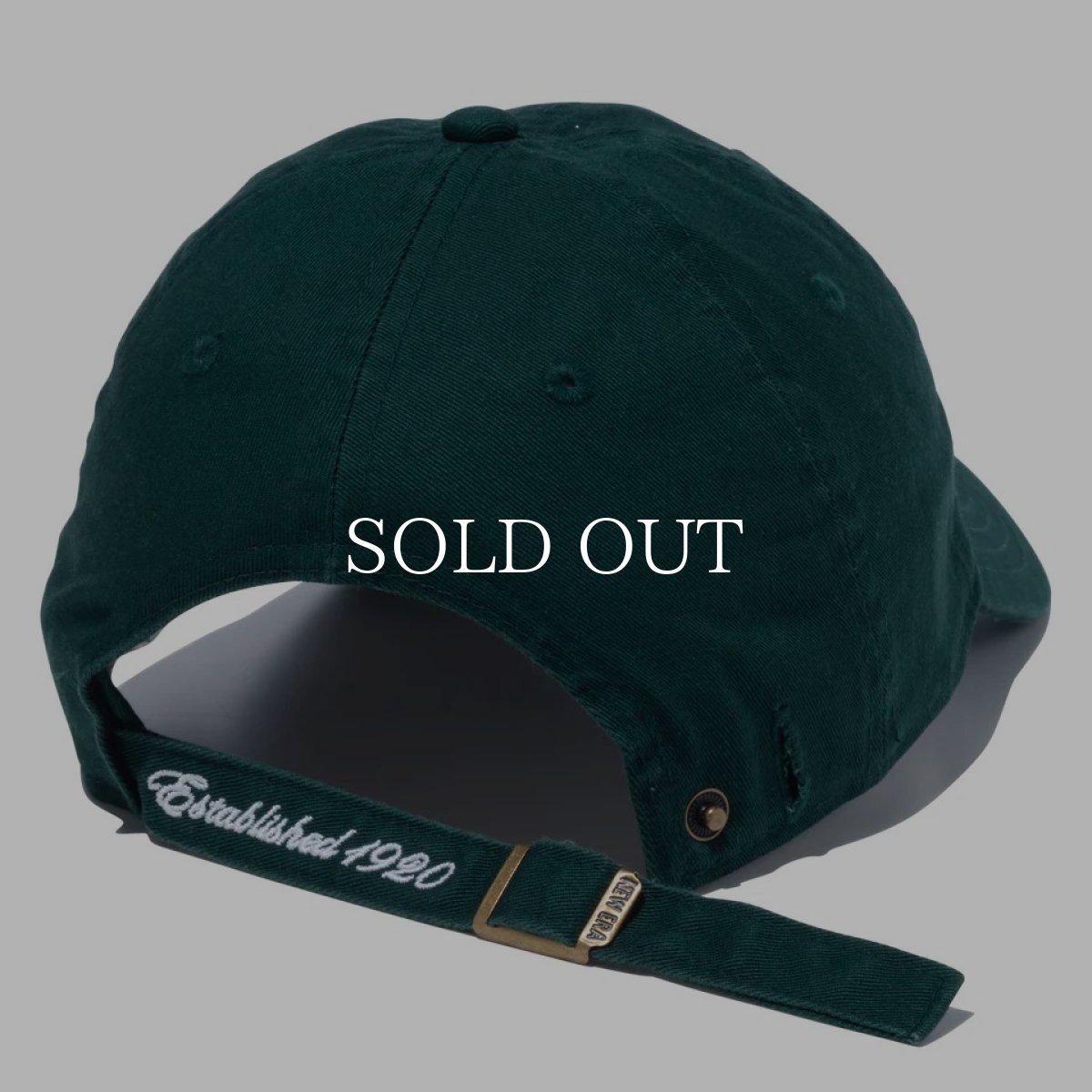 画像8: NEW ERA  カジュアルクラシック Strap Logo ダークグリーン (8)