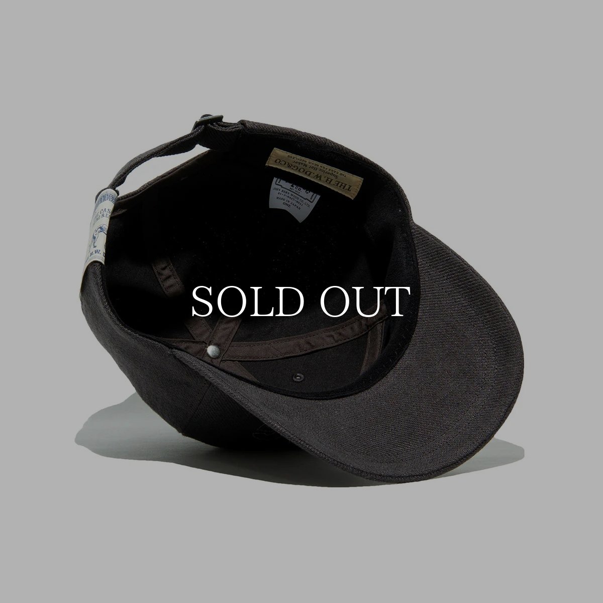 画像10: THE H.W.DOG&CO.  SHADOW WIDE CAP (10)