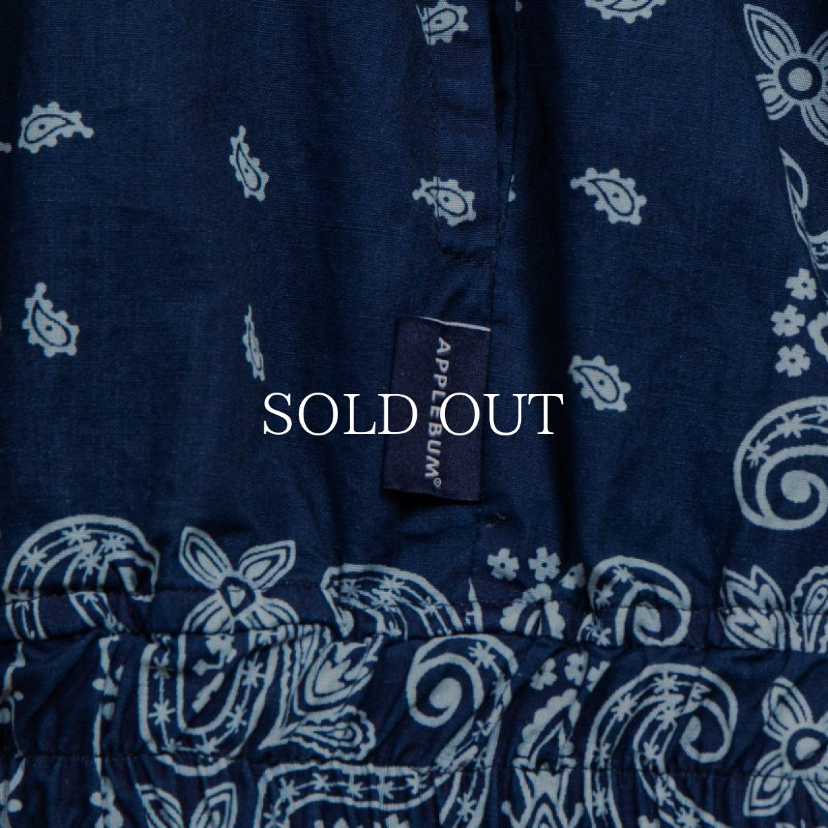 画像8: APPLEBUM  Indigo Paisley Zip Up Shirt Jacket (8)