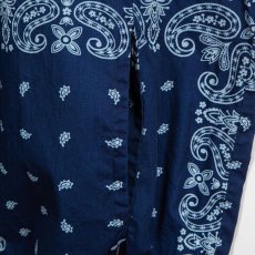 画像7: APPLEBUM  Indigo Paisley Zip Up Shirt Jacket (7)