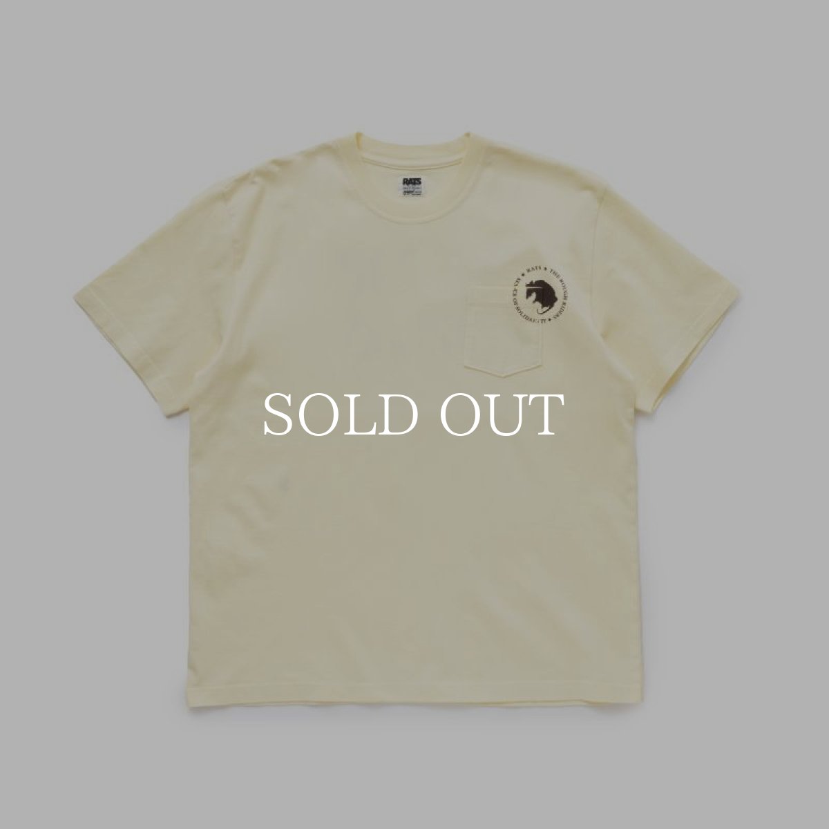 画像6: RATS  CIRCLE POCKET TEE (6)