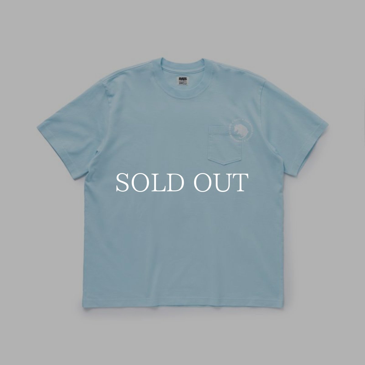 画像7: RATS  CIRCLE POCKET TEE (7)