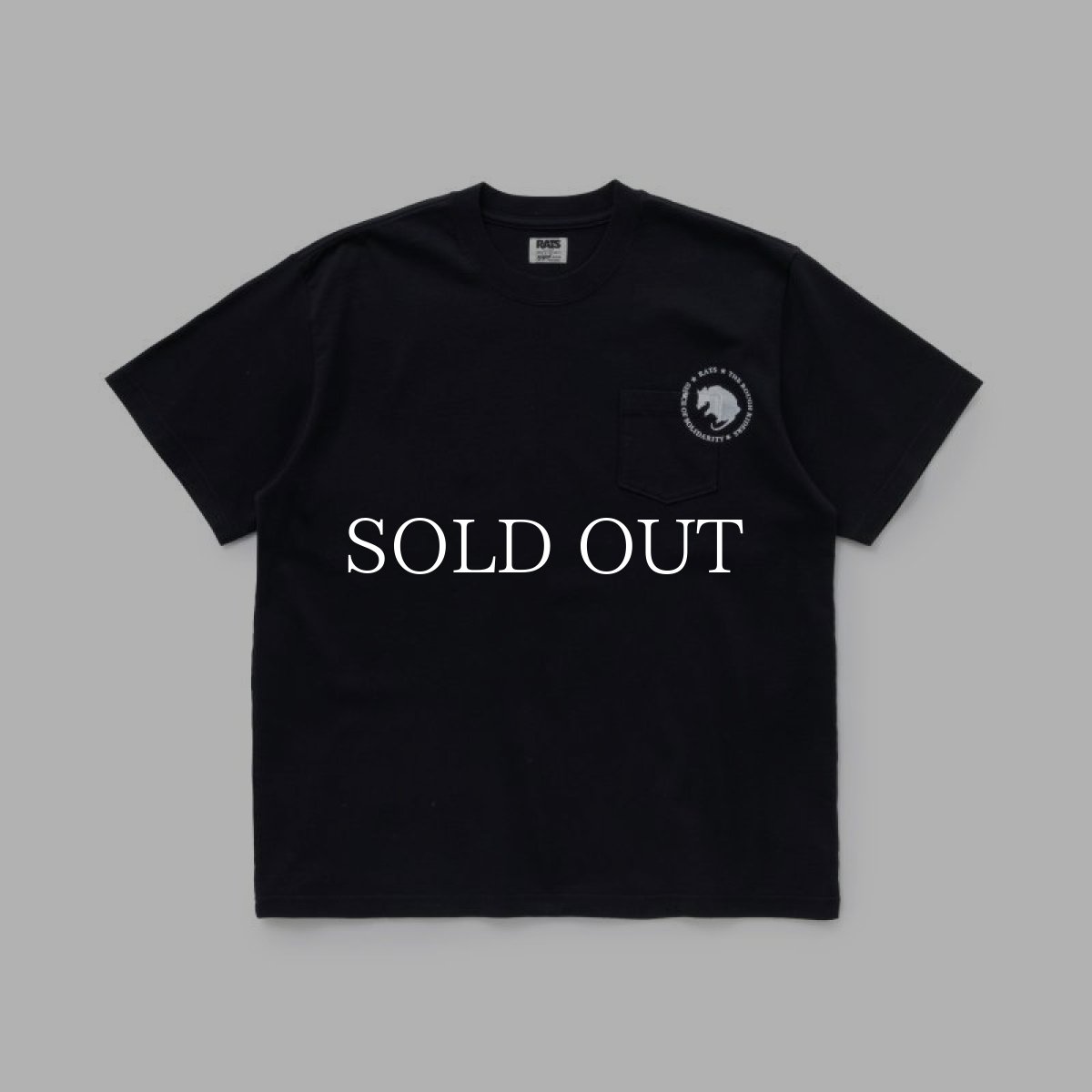 画像2: RATS  CIRCLE POCKET TEE (2)