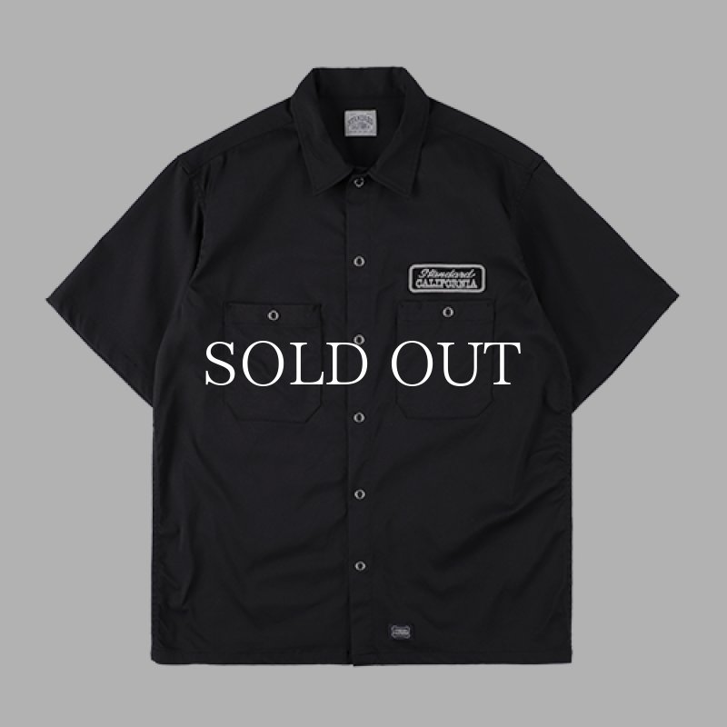 STANDARD CALIFORNIA SD Logo Patch Easy Work Shirt Short Sleeve