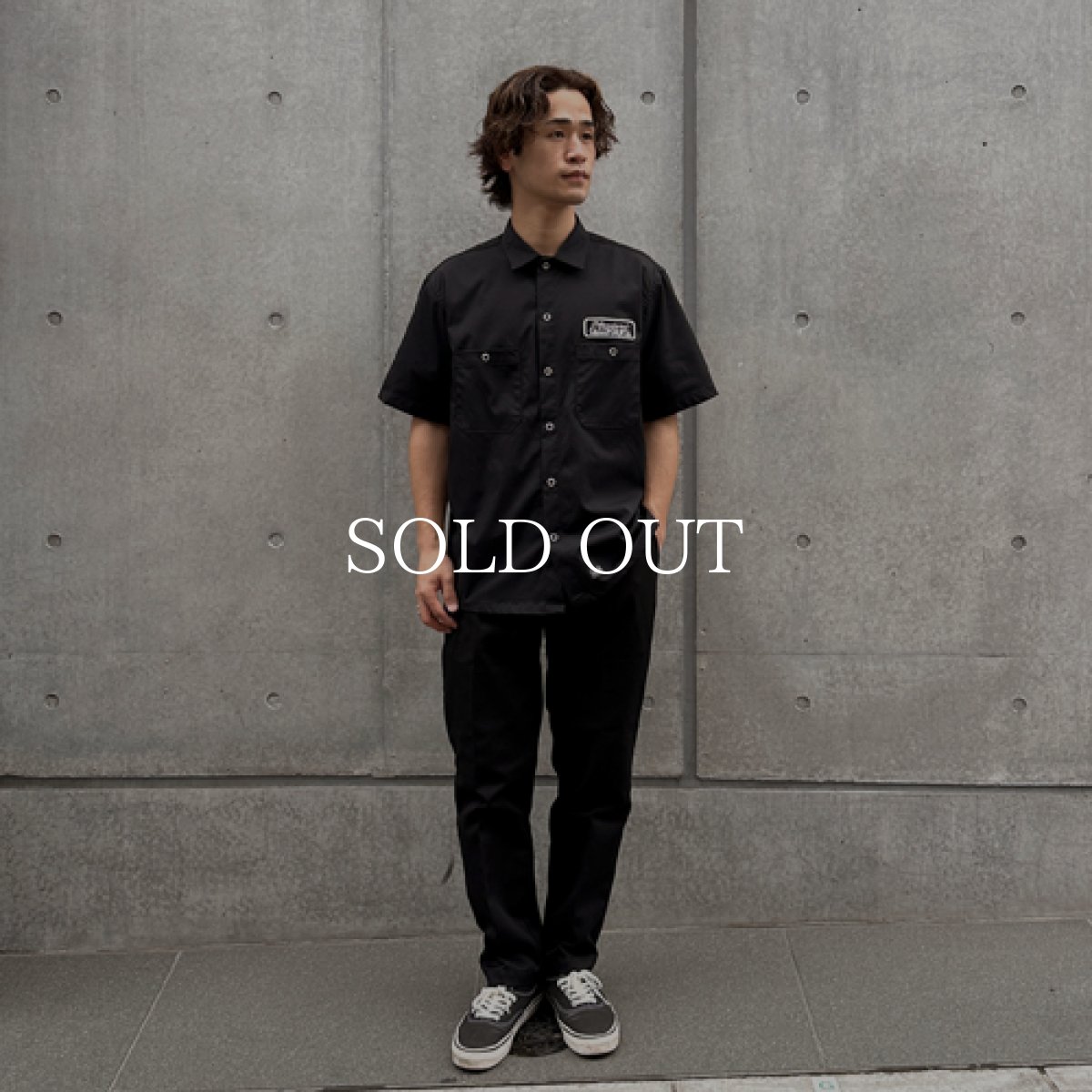 画像7: STANDARD CALIFORNIA  SD Logo Patch Easy Work Shirt Short Sleeve (7)