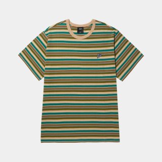 関税込み♪【HUF】Big Block ストライプ ロゴ★Boxy Tシャツ INTERSTATE KNIT BOXY TOP - HUF Worldwide JP