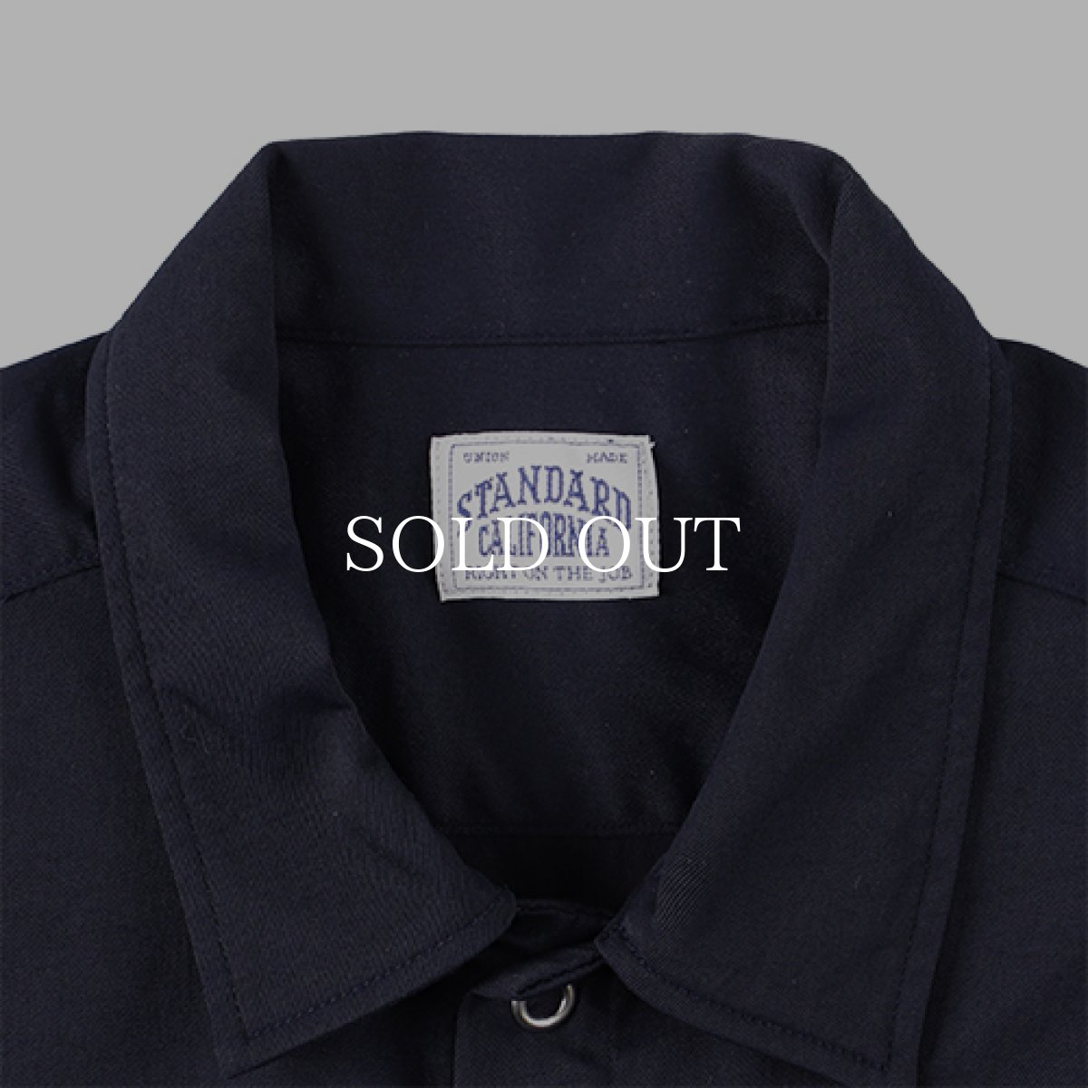 画像5: STANDARD CALIFORNIA  SD Logo Patch Easy Work Shirt Short Sleeve (5)