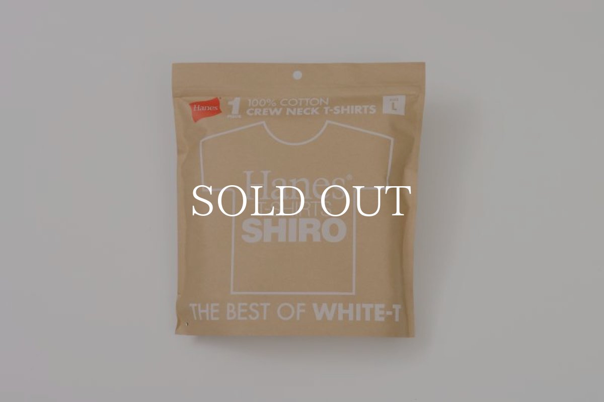画像6: Hanes   SHIRO クルーネックTシャツ 24SS Hanes T-SHIRTS SHIRO (6)
