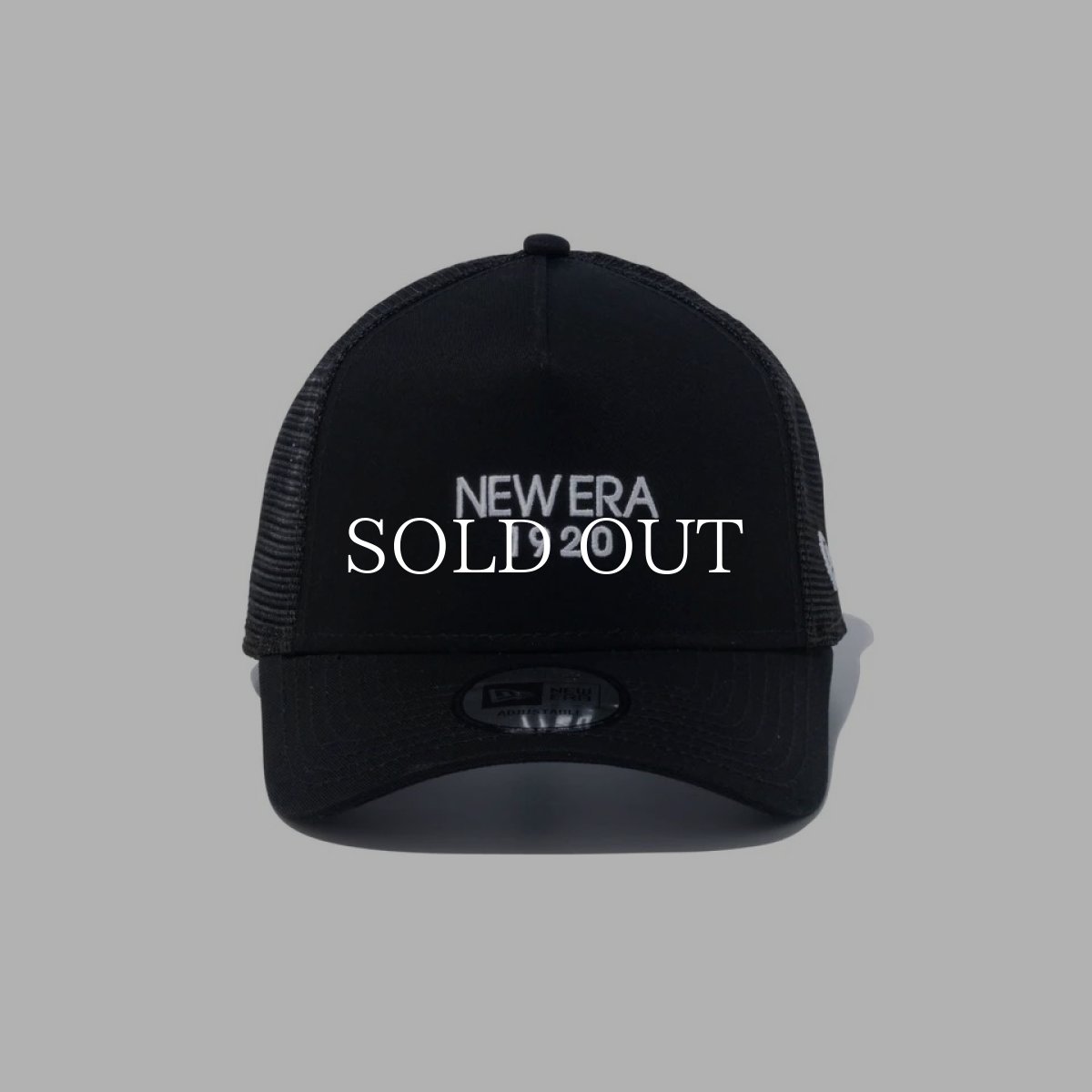 画像2: NEW ERA  9FORTY A-Frame トラッカー NEW ERA 1920 ブラック × ホワイト (2)