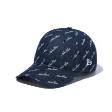 画像1: NEW ERA  9TWENTY Denim Monogram インディゴデニム (1)