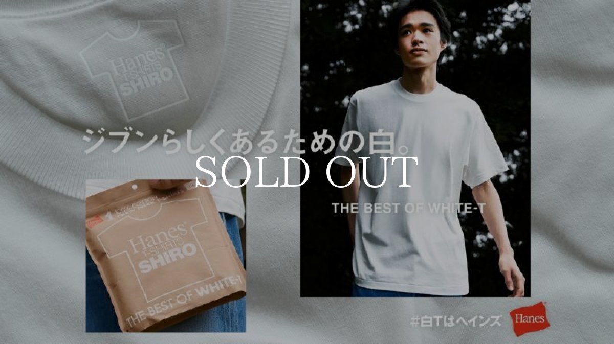 画像8: Hanes   SHIRO クルーネックTシャツ 24SS Hanes T-SHIRTS SHIRO (8)