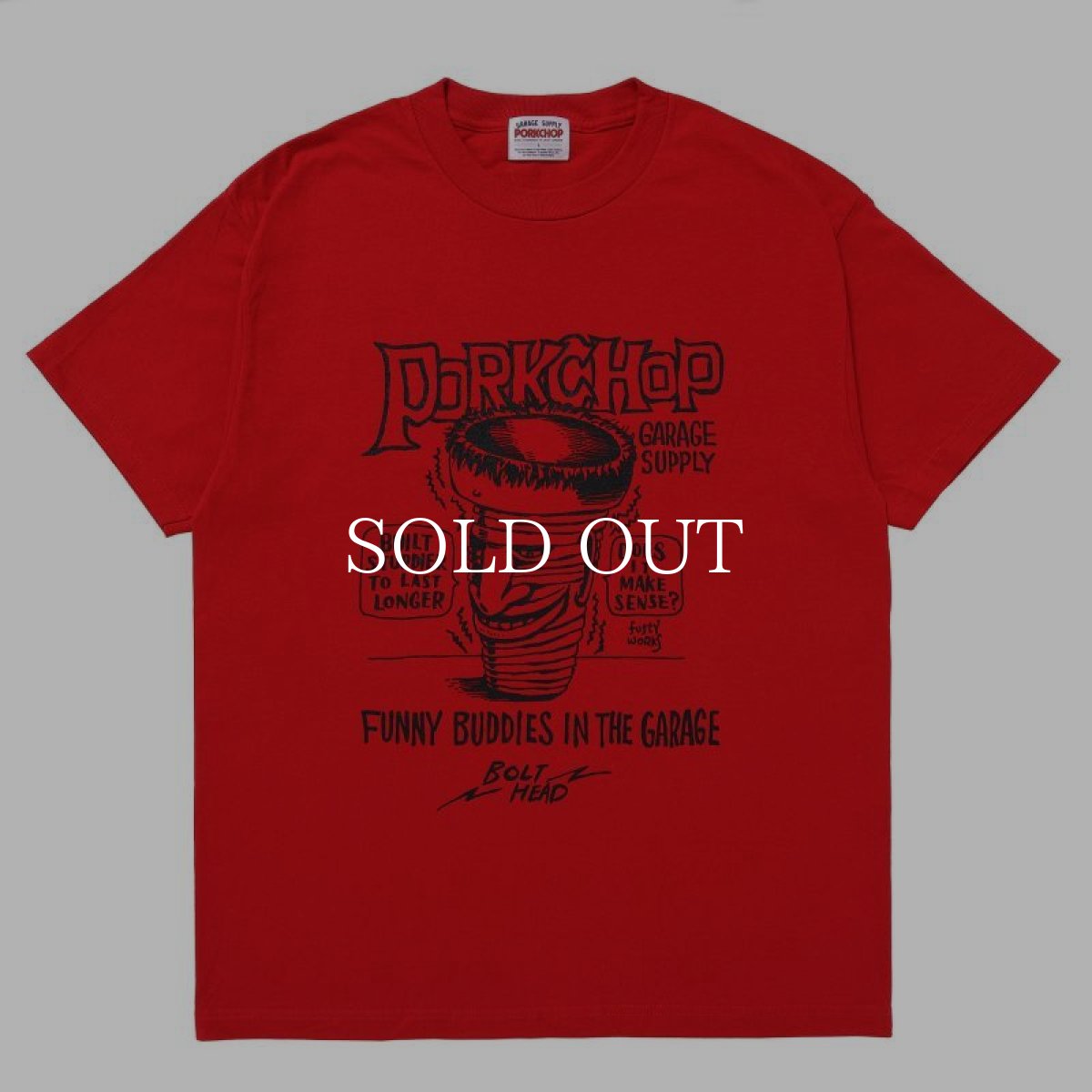 画像9: PORKCHOP GARAGE SUPPLY  BOLT HEAD TEE (9)