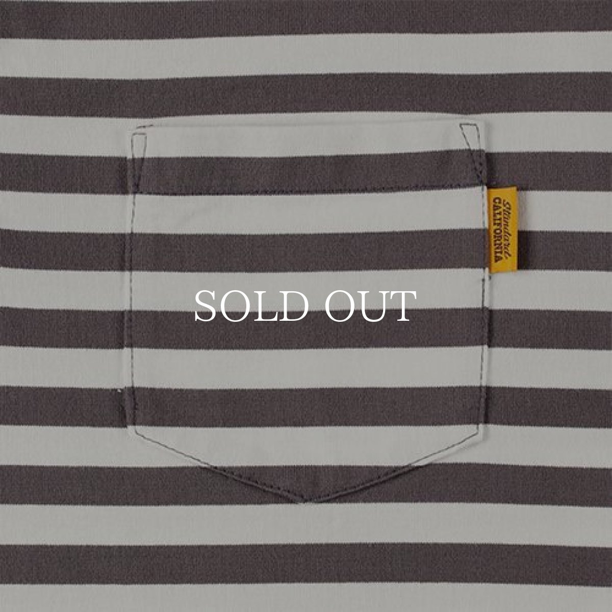 画像2: STANDARD CALIFORNIA  SD Heavyweight Border Polo Shirt (2)