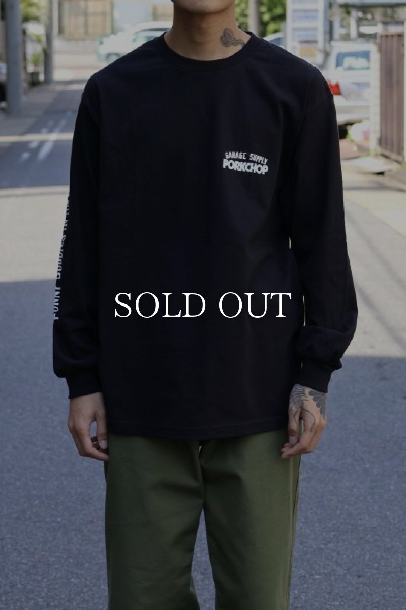 画像16: PORKCHOP GARAGE SUPPLY  BOLT HEAD L/S TEE (16)