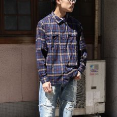 画像7: RATS  OMBRE CHECK SHIRT (7)