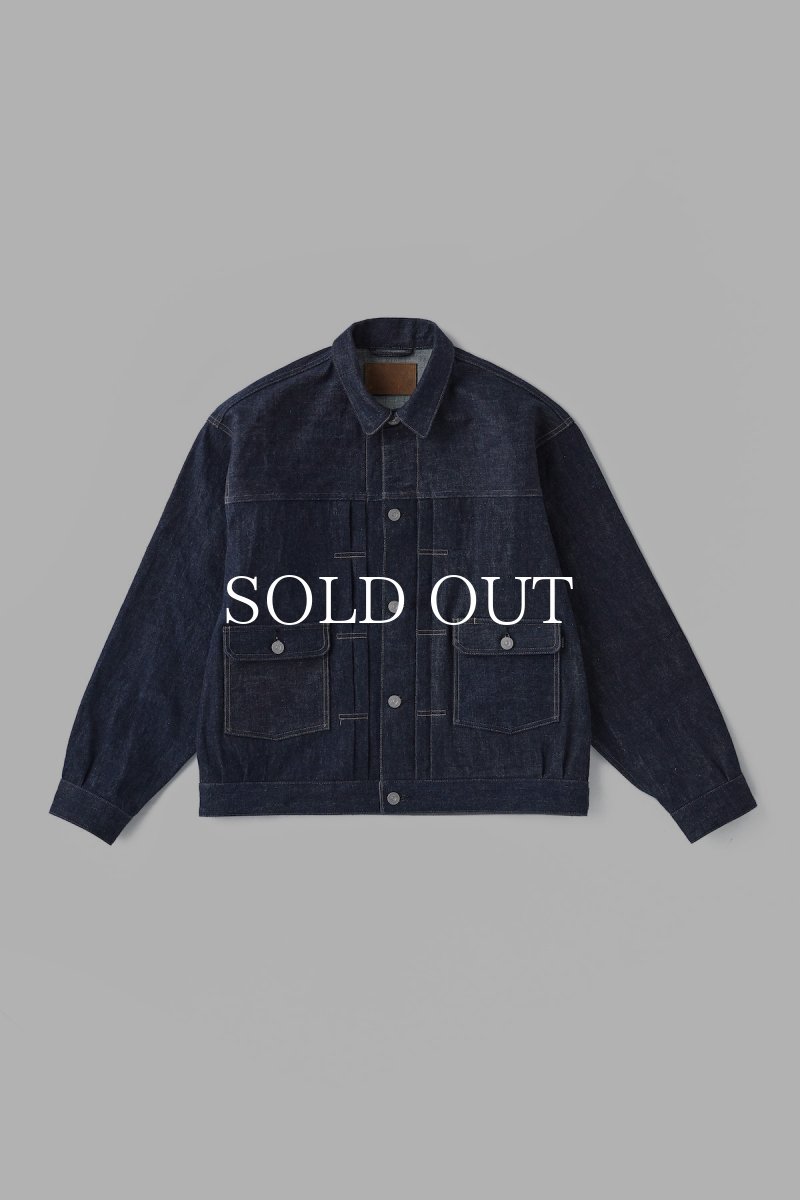 画像1: OLD JOE   LOWER FLAP POCKET JEAN JACKET (1)