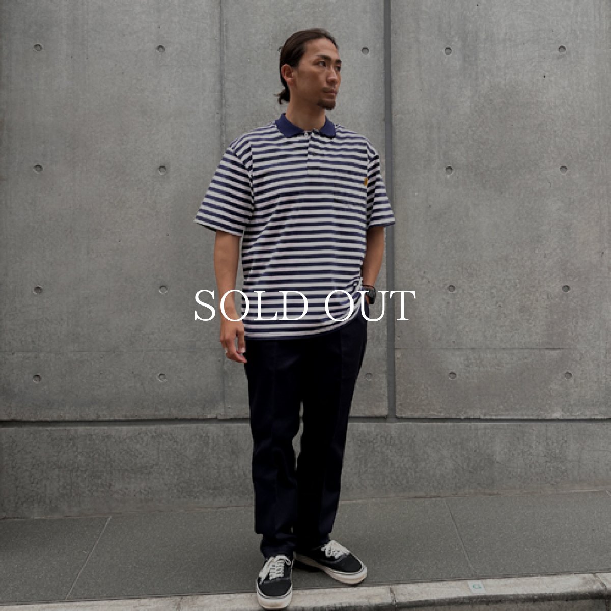 画像6: STANDARD CALIFORNIA  SD Heavyweight Border Polo Shirt (6)