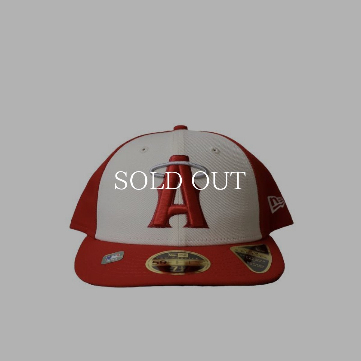 画像1: NEW ERA  LP 59FIFTY オンフィールド 2024 MLB City Connect ロサンゼルス・エンゼルス クロームホワイト / レッド (1)
