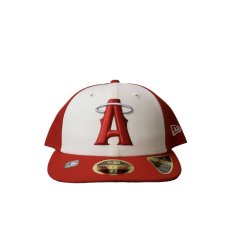 画像1: NEW ERA  LP 59FIFTY オンフィールド 2024 MLB City Connect ロサンゼルス・エンゼルス クロームホワイト / レッド (1)