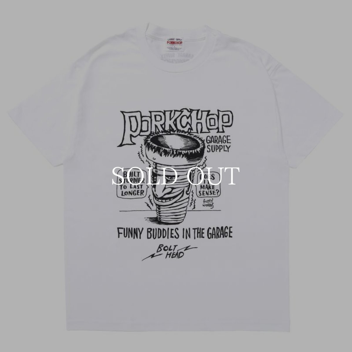 画像5: PORKCHOP GARAGE SUPPLY  BOLT HEAD TEE (5)