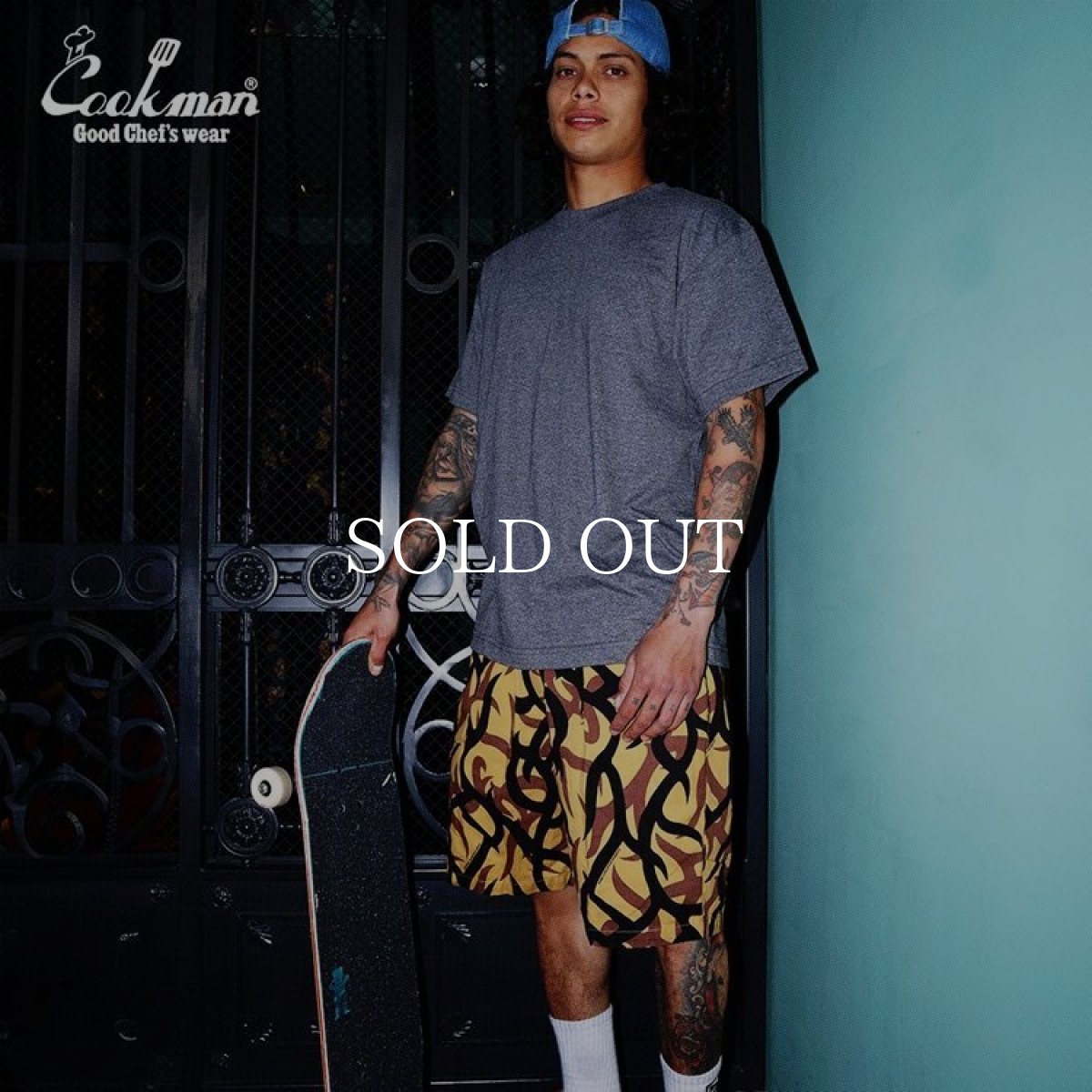 画像12: COOKMAN  Chef Pants Short Tribal Camo Beige (12)