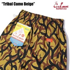画像4: COOKMAN  Chef Pants Short Tribal Camo Beige (4)