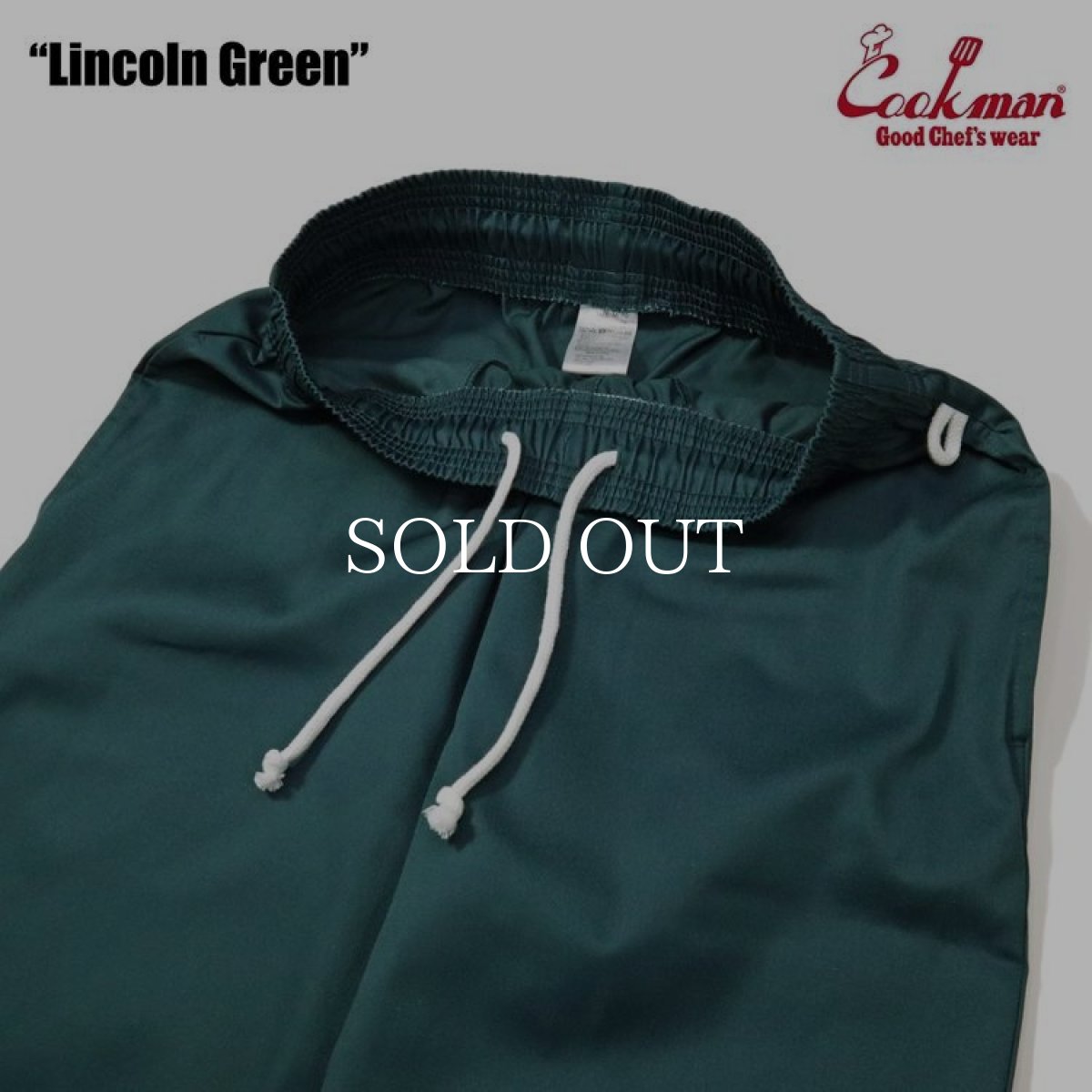 画像6: COOKMAN  Chef Pants Short Lincoln Green (6)