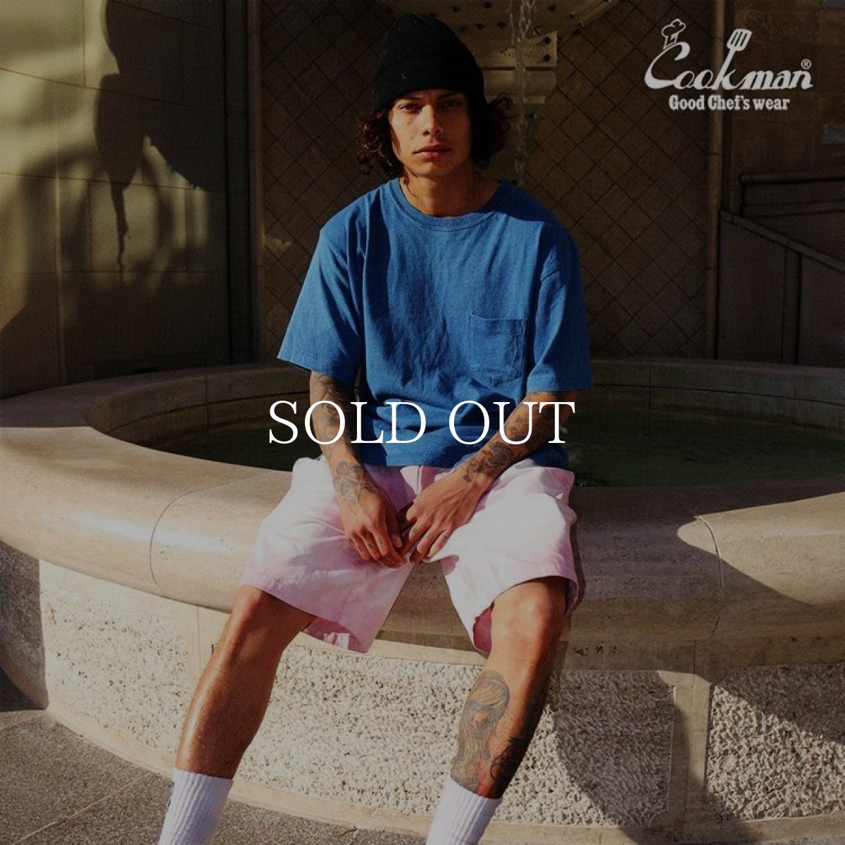 画像19: COOKMAN  Chef Pants Short Cabernet Stain (19)