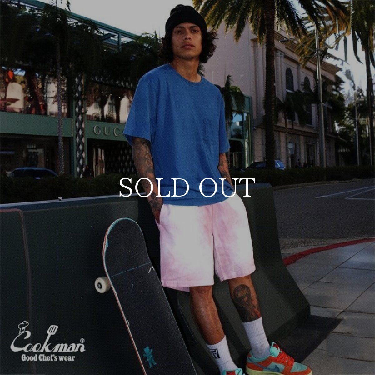 画像20: COOKMAN  Chef Pants Short Cabernet Stain (20)