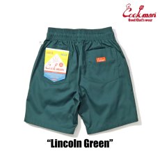 画像2: COOKMAN  Chef Pants Short Lincoln Green (2)