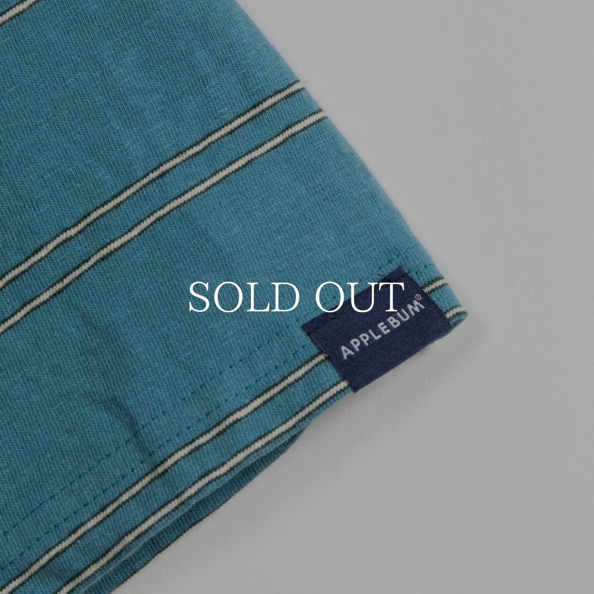 画像11: APPLEBUM  Ivy Border Back Pocket T-shirt (11)