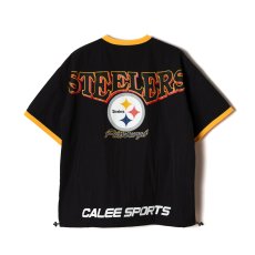 画像2: CALEE  × NFL STEELERS S/S NYLON GAME SH (2)