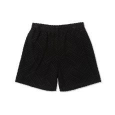 画像1: CALEE  PILE JACQUARD RELAX SHORTS (1)