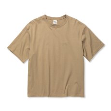 画像5: CALEE  EMBROIDERY DROP SHOULDER S/S TEE (5)